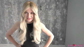 Pantyhose për të Dashurin - e Dashura e Blowjob dhe Udhëtim Karin - Laloka4you