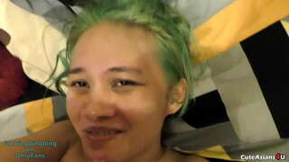 Sex oralny z perspektywy pierwszej osoby i Uwielbia Kończyć na twarz!